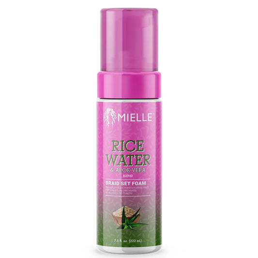 Mielle Rice Water & Aloe Vera Braid Set Foam 7.5 oz