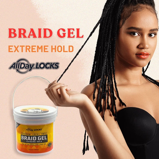 All Day Locks Braid Gel Extreme Hold 64 oz