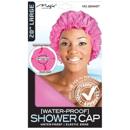 Magic Collection Water-Proof Shower Cap (No.2214AST)