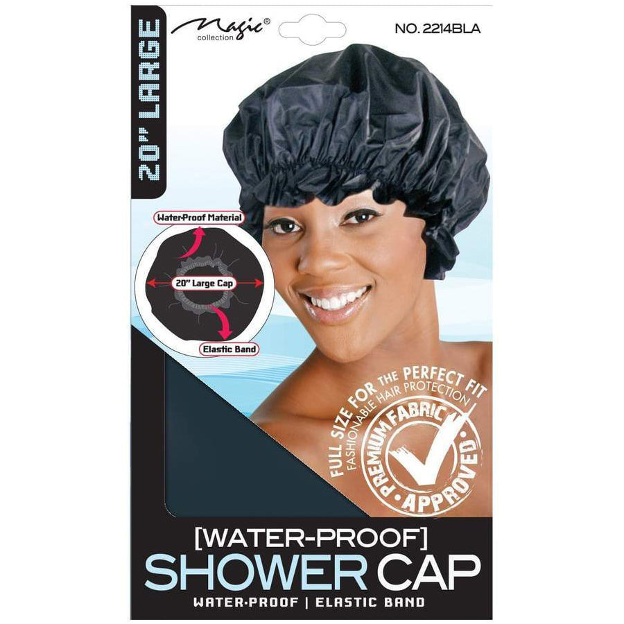 Magic Collection Shower Cap - 20'' Large (No.2214BLA)