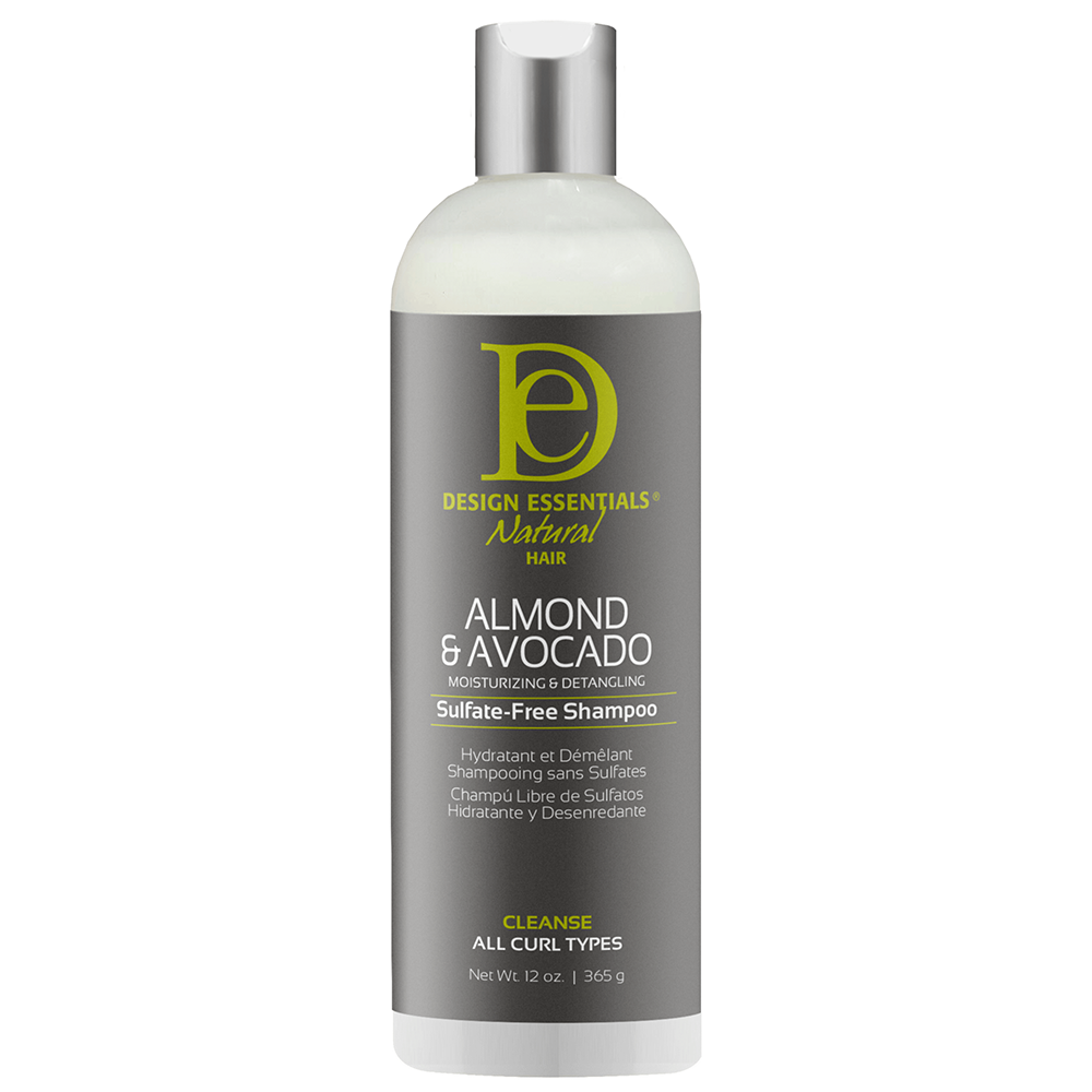 Design Essentials Almond & Avocado Sulfate Free Shampoo 12 oz