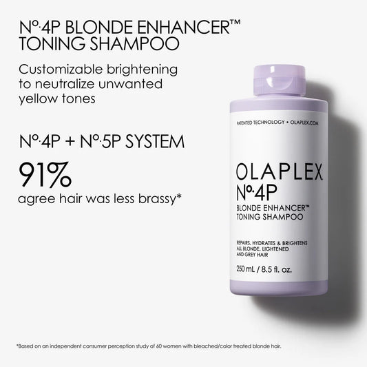 Olaplex No.4P Blonde Enhancer Toning Shampoo 250 ml