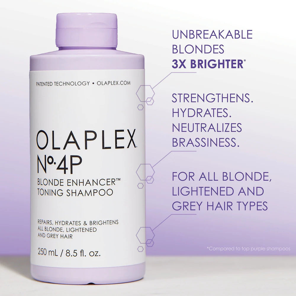 Olaplex No.4P Blonde Enhancer Toning Shampoo 250 ml