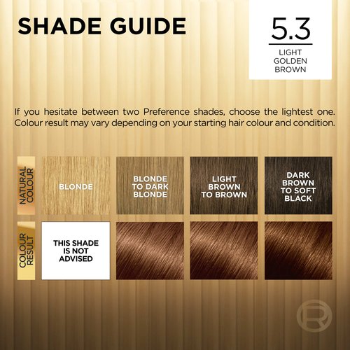 L'Oréal Préférence | 5.3 Light Golden Brown