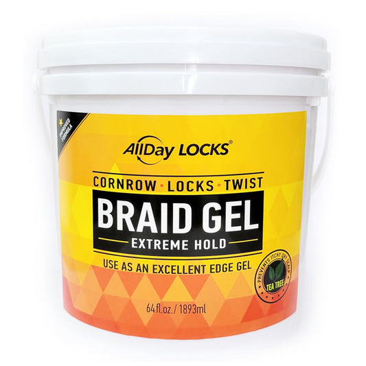 All Day Locks Braid Gel Extreme Hold 64 oz