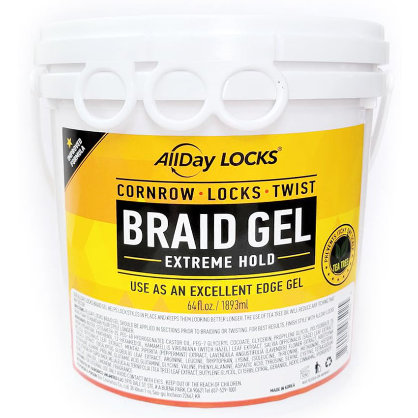 All Day Locks Braid Gel Extreme Hold 64 oz