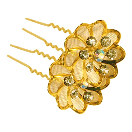 Fine Lines UK Poppy Hair Pins Gold (6157-2)