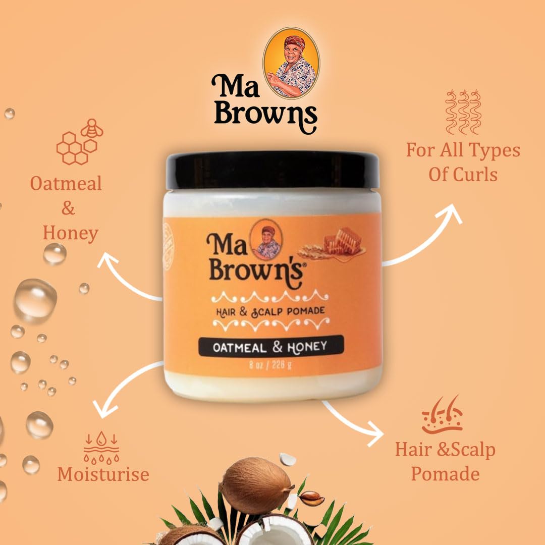 Ma Brown's Hair & Scalp Pomade 8 oz