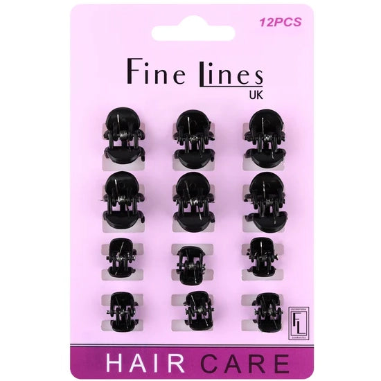 Fine Lines UK Mini Claw Clips (6202)