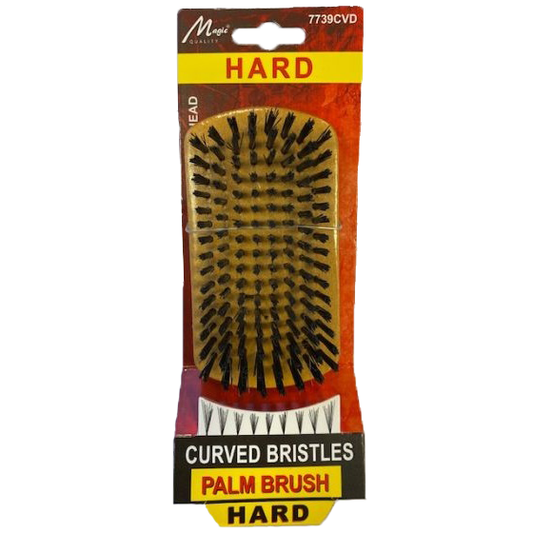 Magic Collection Curved Bristles Hard Palm Brush (No.7739CVD)