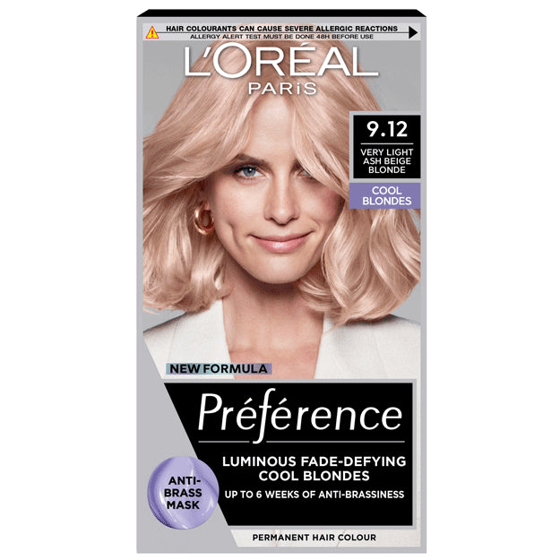 L'Oréal Préférence | 9.12 Very Light Ash Beige Blonde