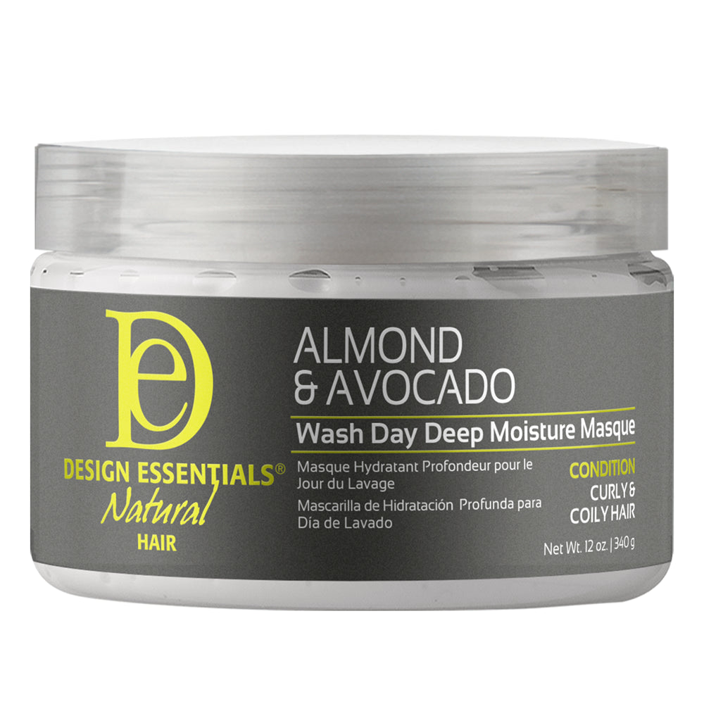 Design Essentials Almond & Avocado Wash Day Deep Moisture Masque 12 oz