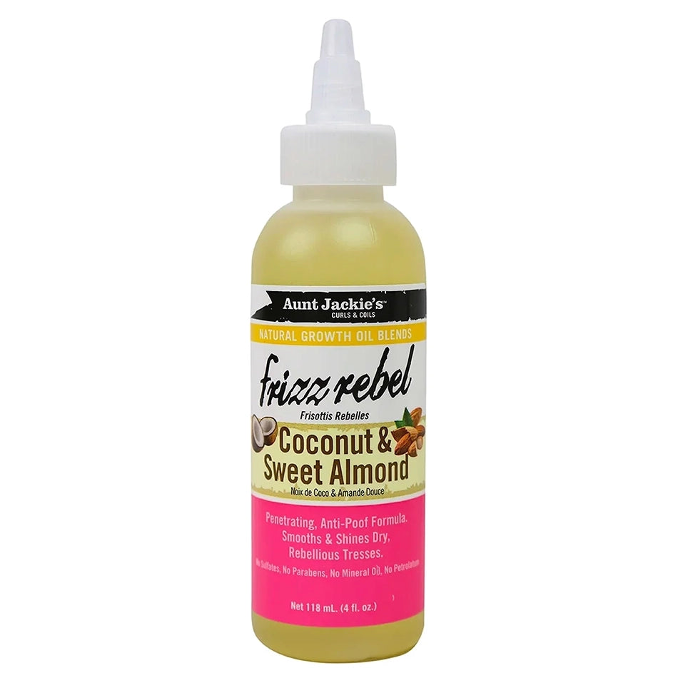 Aunt Jackie's Frizz Rebel Coconut & Sweet Almond Oil Blend 118 ml