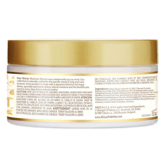 African Pride Moisture Miracle Edge Styling Wax 170 g