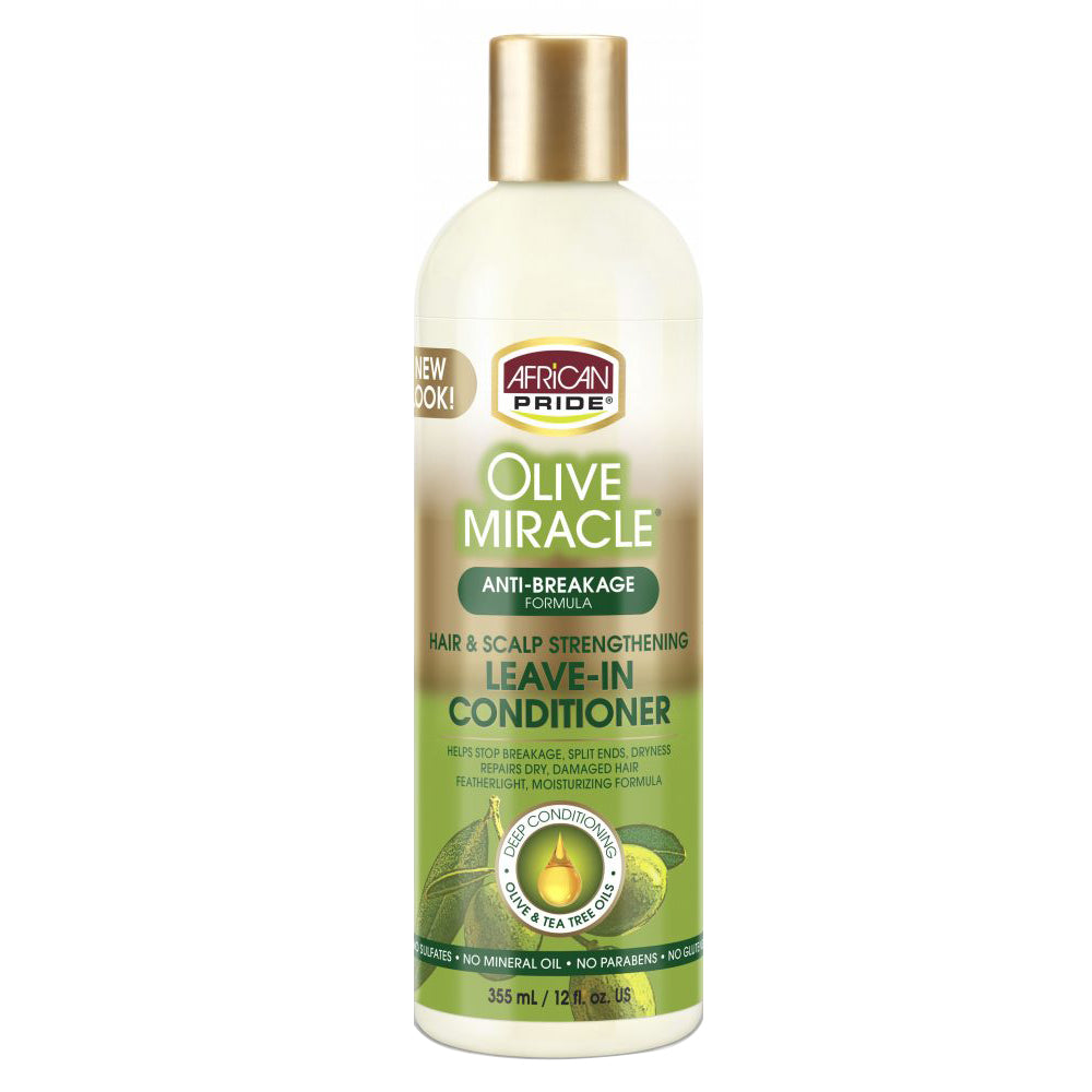 African Pride Olive Miracle Leave-In Conditioner 355 ml