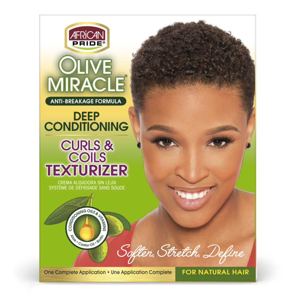 African Pride Olive Miracle Curls & Coils Texturizer