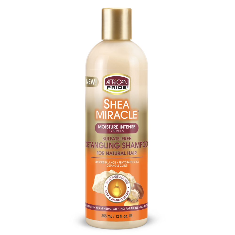 African Pride Shea Miracle Detangling Shampoo 355 ml