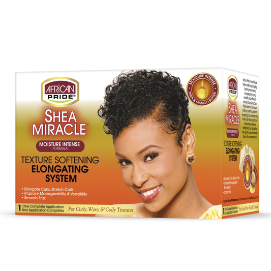 African Pride Shea Miracle Texture Softening Elongating System