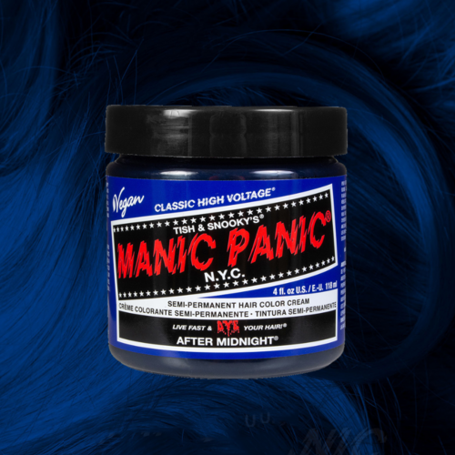 Manic Panic Semi-Permanent Hair Color Cream | After Midnight