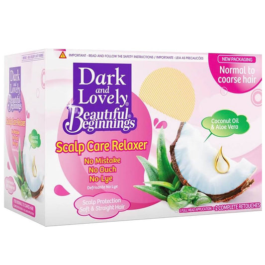 Dark and Lovely Beautiful Beginnings Scalp Care Relaxer - Normal