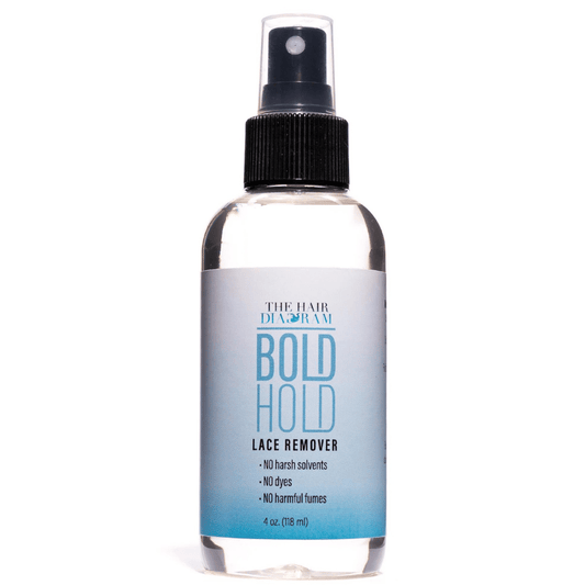 The Hair Diagram Bold Hold Lace Remover - 118ml