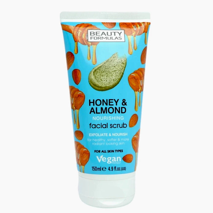 Beauty Formulas Honey and Almond Facial Scrub 150 ml