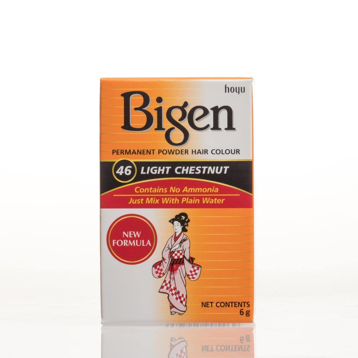 Bigen Permanent Powder Hair Color - 6 g (All Colours)