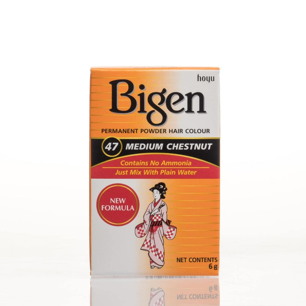 Bigen Permanent Powder Hair Color - 6 g (All Colours)