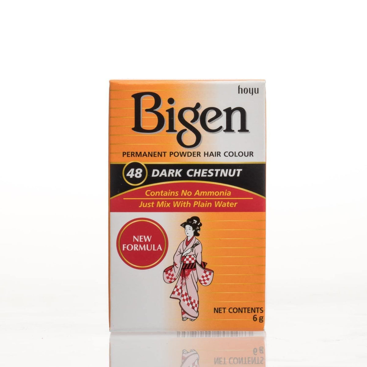 Bigen Permanent Powder Hair Color - 6 g (All Colours)