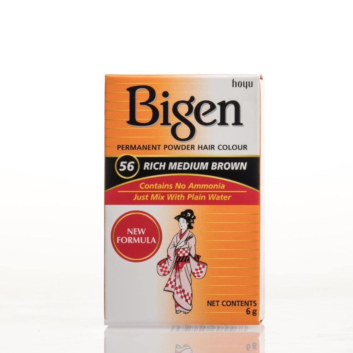 Bigen Permanent Powder Hair Color - 6 g (All Colours)