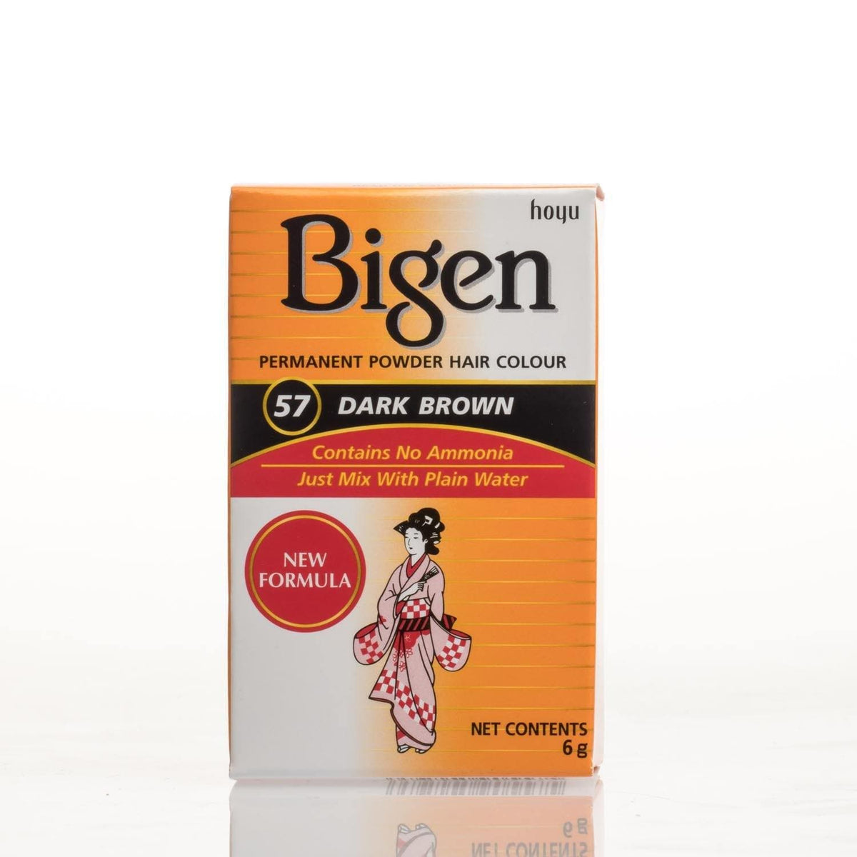 Bigen Permanent Powder Hair Color - 6 g (All Colours)