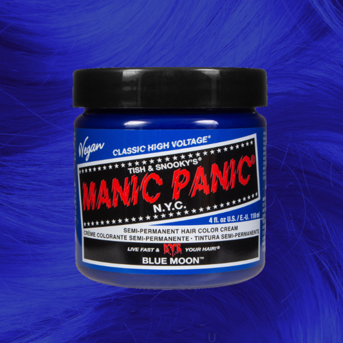 Manic Panic Semi-Permanent Hair Color Cream | Blue Moon