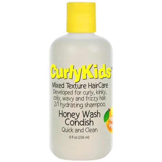 CurlyKids Honey Wash Condish 2/1 Hydrating Shampoo 236 ml