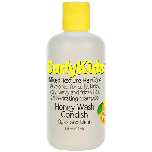 CurlyKids Honey Wash Condish 2/1 Hydrating Shampoo 236 ml