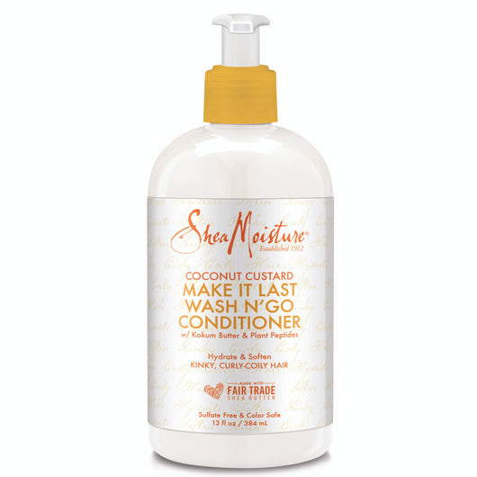 Shea Moisture Coconut Custard Wash N'Go Conditioner 13 oz