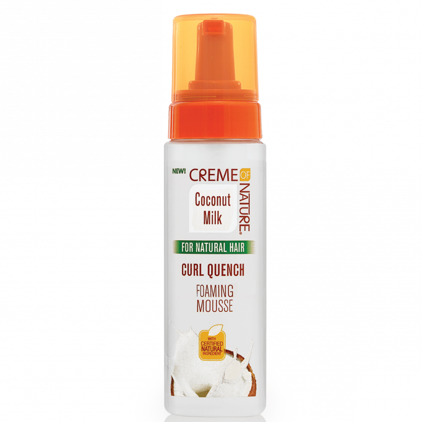 Creme Of Nature Coconut Milk Curl Quench Foaming Mousse 7 oz