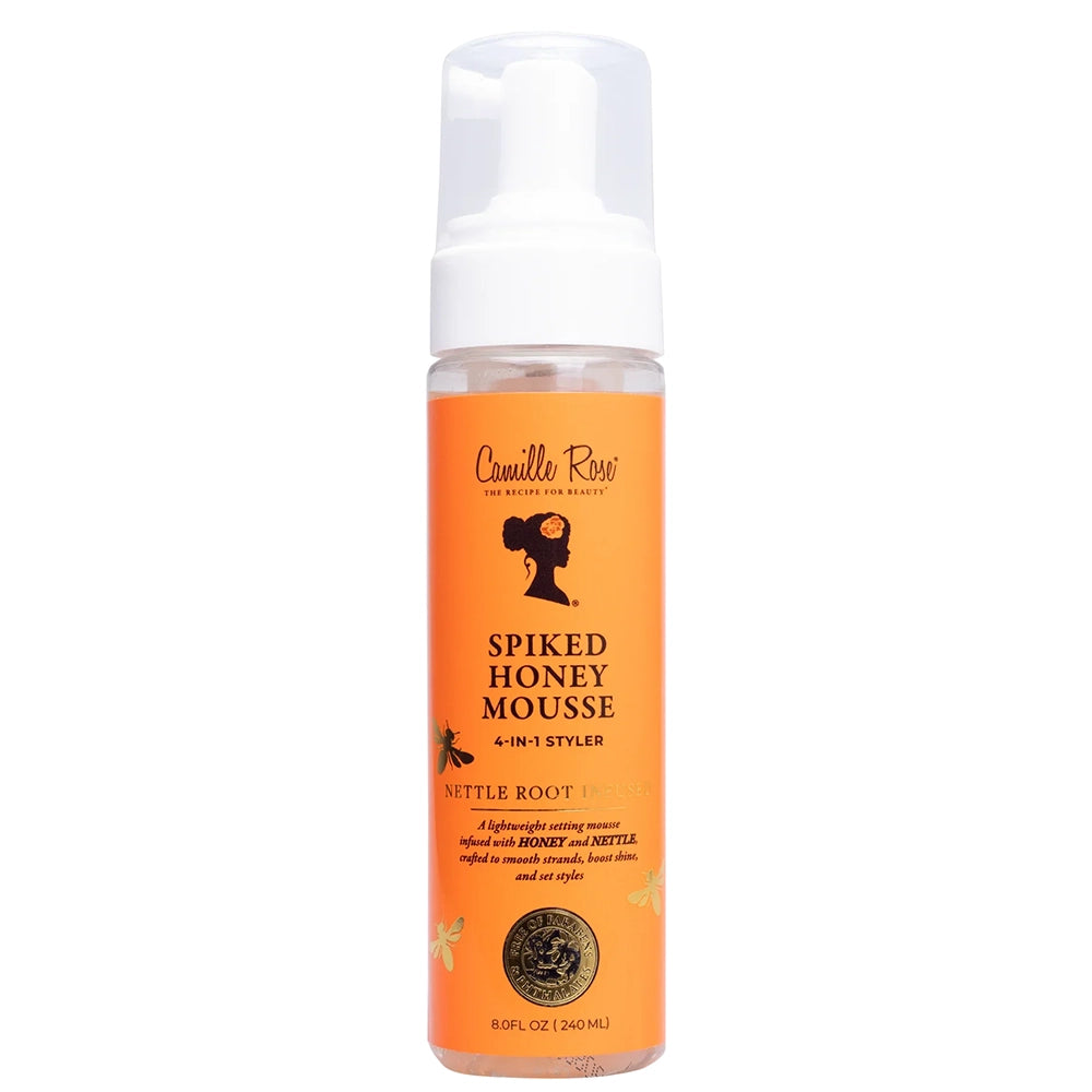 Camille Rose Spiked Honey Mousse 4 in 1 Styler 8 oz