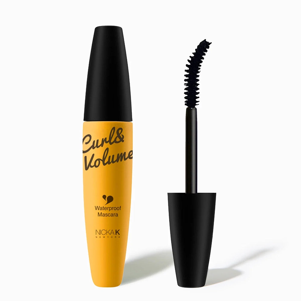 Nicka K Waterproof Mascara 10 g Curl & Volume