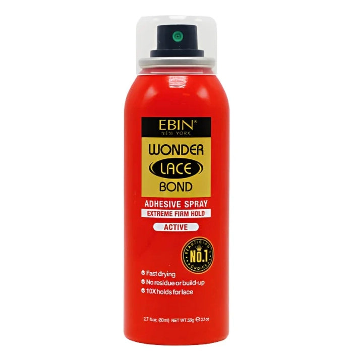 Ebin Wonder Lace Bond Adhesive Spray | Active 2.1 oz