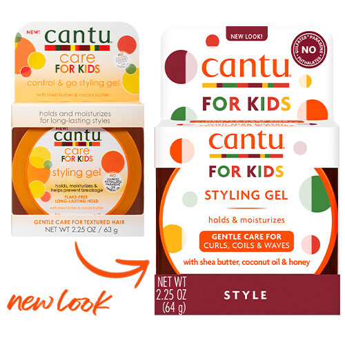 Cantu for Kids Styling Gel packaging