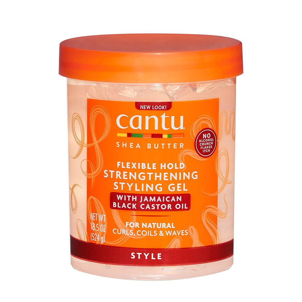 Cantu Strengthening Styling Gel with Jamaican Black Castor Oil 524 g