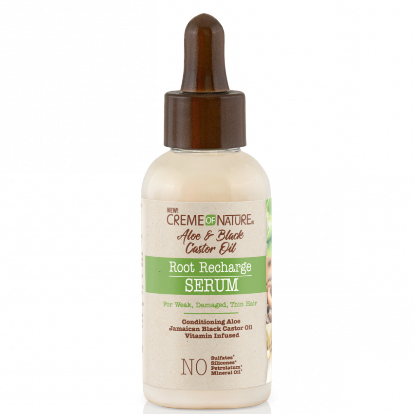 Creme of Nature Aloe & Black Castor Oil Root Recharge Serum 1.7 oz