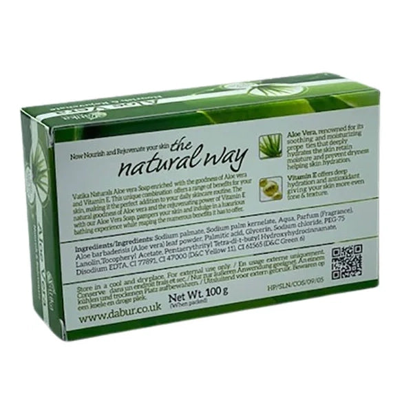 Vatika Aloe Vera Nourish And Rejuvenate Soap 100 g