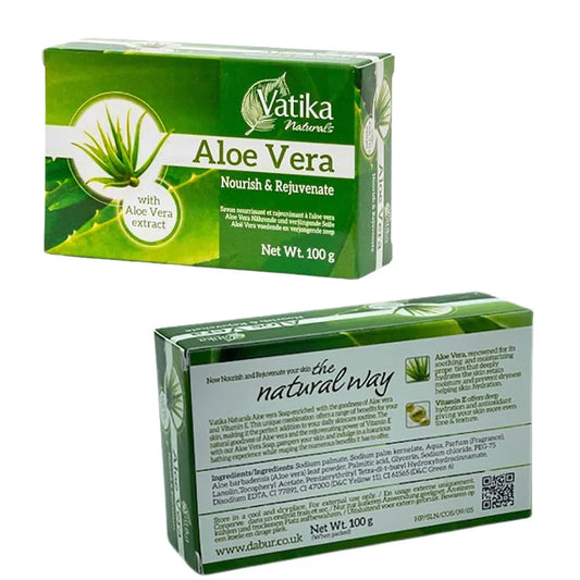 Vatika Aloe Vera Nourish And Rejuvenate Soap 100 g