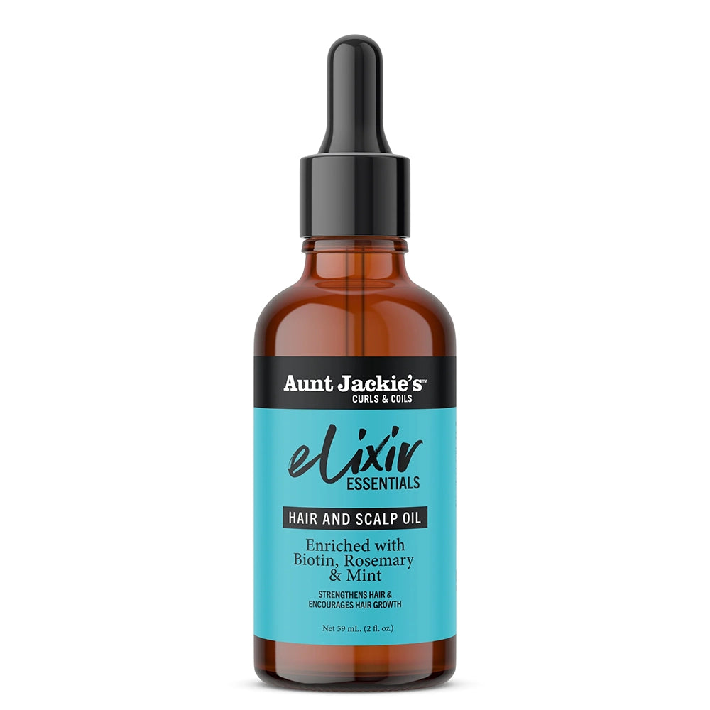 Aunt Jackie's Elixir Essentials: Biotin & Rosemary Hair & Scalp Oil 59 ml