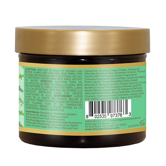 African Pride Peppermint, Rosemary & Sage Strengthening Balm 4 oz