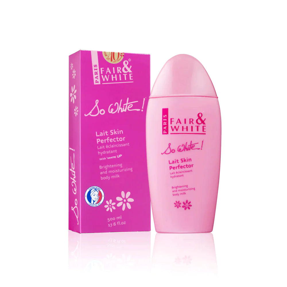 Fair & White So White Skin Perfector Body Milk 500ml