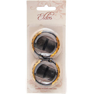 Eldos Small Ring Combs - Pack of 2 (HCB015)