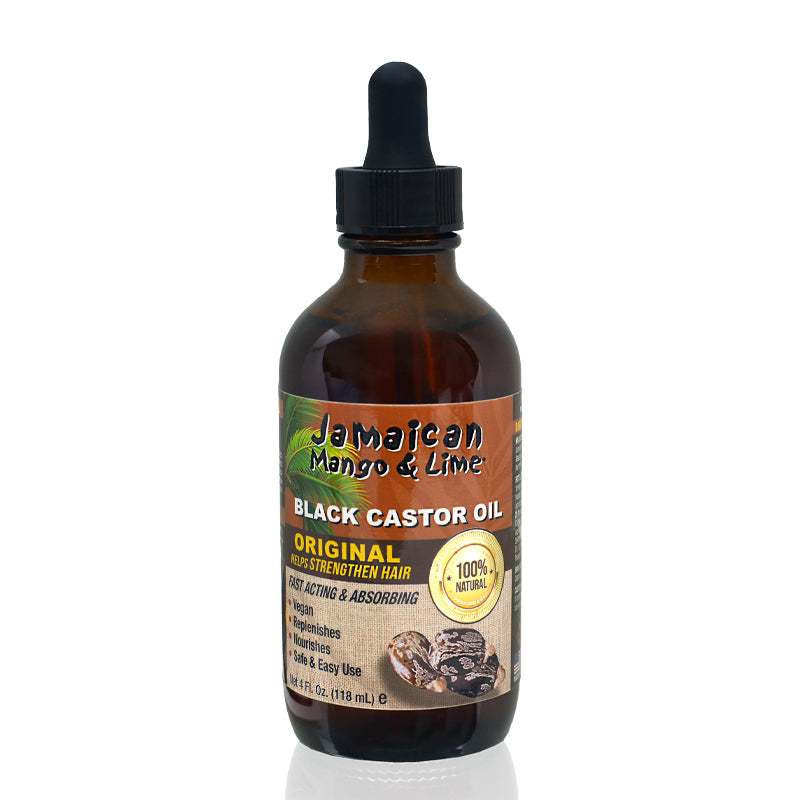 Jamaican Mango & Lime Jamaican Black Castor Oil Original 4 oz