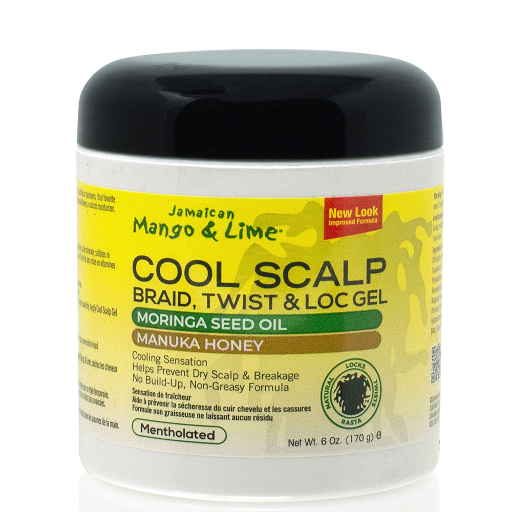 Jamaican Mango & Lime Cool Scalp Braid, Twist & Loc Gel 6 oz